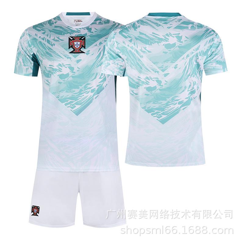 2026 Portugal away World Cup children s football jersey set No. 7 C Ronaldo jersey 8B fee 17 Rafael Leon 16#