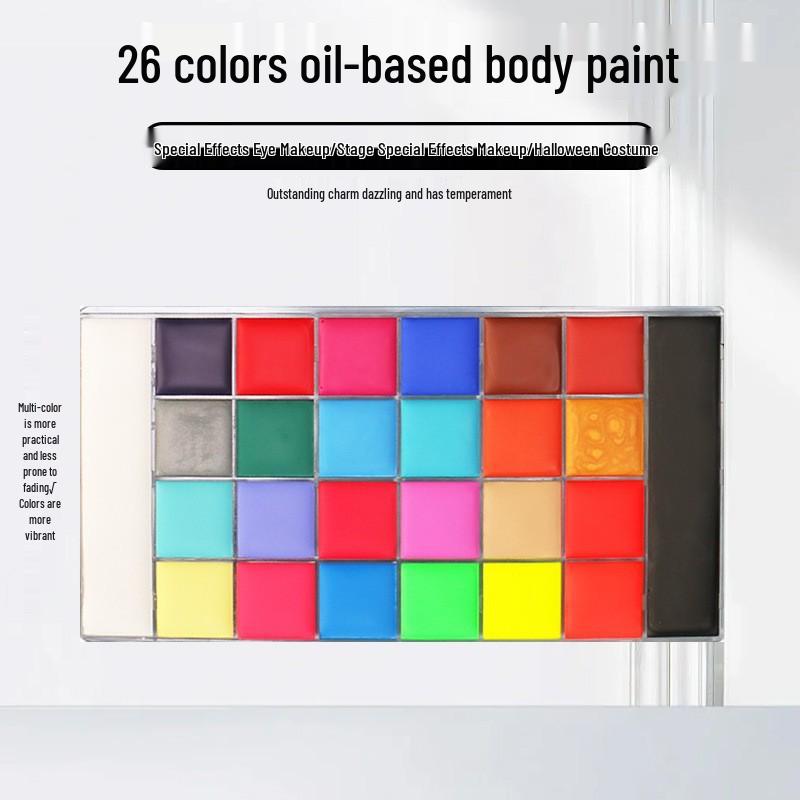 Set di Vernici per il Corpo Idrosolubili da 42 Colori per Pittura Facciale Festiva