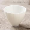 Jade White Porcelain Kung Fu Tea Cup - Master Ceramic Tea Tasting Cup
