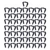 50pcs Plastic Christmas Light Clip For Roof Gutter And Eave Decoration Durable And Reliable Hanging Solution