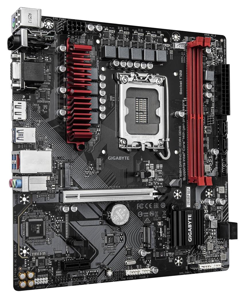 GIGABYTE B760M GAMING AC DDR4 GEN5 Motherboard B760M G AC D4 GEN5 MB6764 Micro-ATX