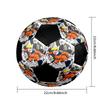 Soccer Ball Colorful Machine Stitched PVC Size 5 Team Training Competition Ready Durable High-Bounce Cool Sports Gift
