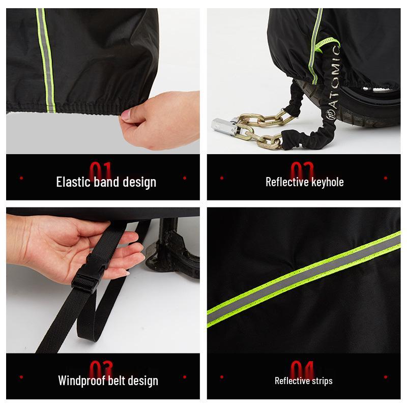 Wasserdichte Sonnenschutzabdeckung für Yadea Elektroroller und Motorräder