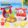 Kids Beach Toys Trolley Box Set Beach Game Toys Children Sandbox Set Kit Summer Toys For Beach Play Sand Water Game