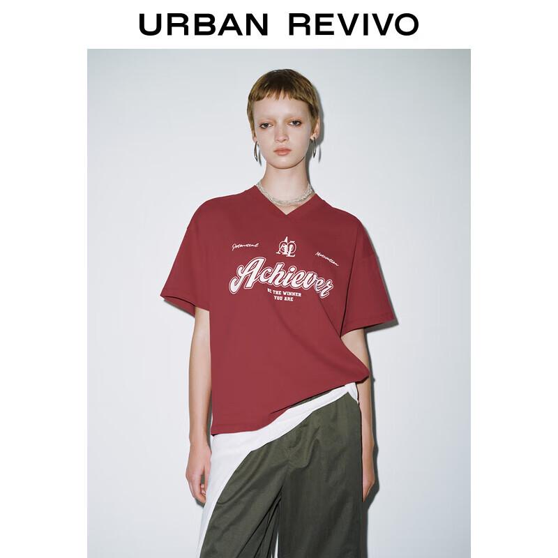 UR2025 Women s Colorblock Print Short-Sleeve T-Shirt M