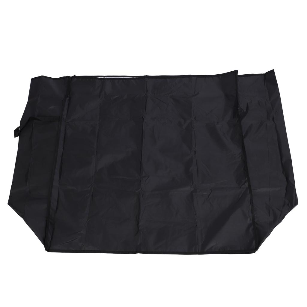 Patio Cooler Cart Cover Fits for Most 80 Quart Rolling Cooler Cart Oxford Cloth Water Resistant Ice Chest Protective