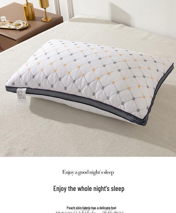 Gypsophila Quilted 3D Mugwort Pillow - Single/Dual Volume Option