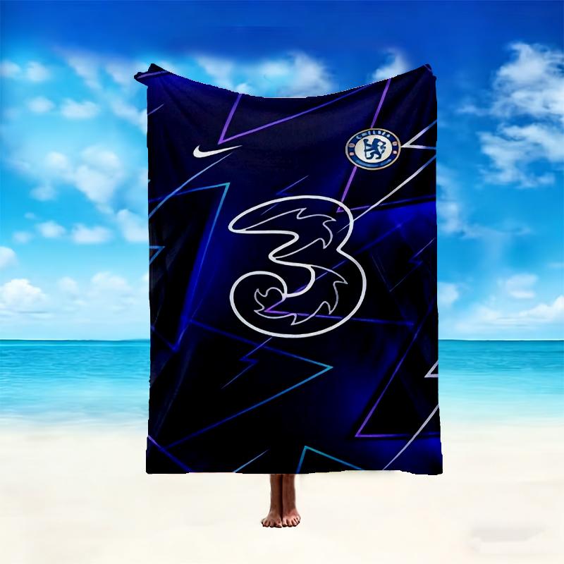 1 stuks Chelsea FC Deken, Home Bedrukt Plaid - Zachte Deken Cadeau voor Familie, Wasbare Bank Bed Deken