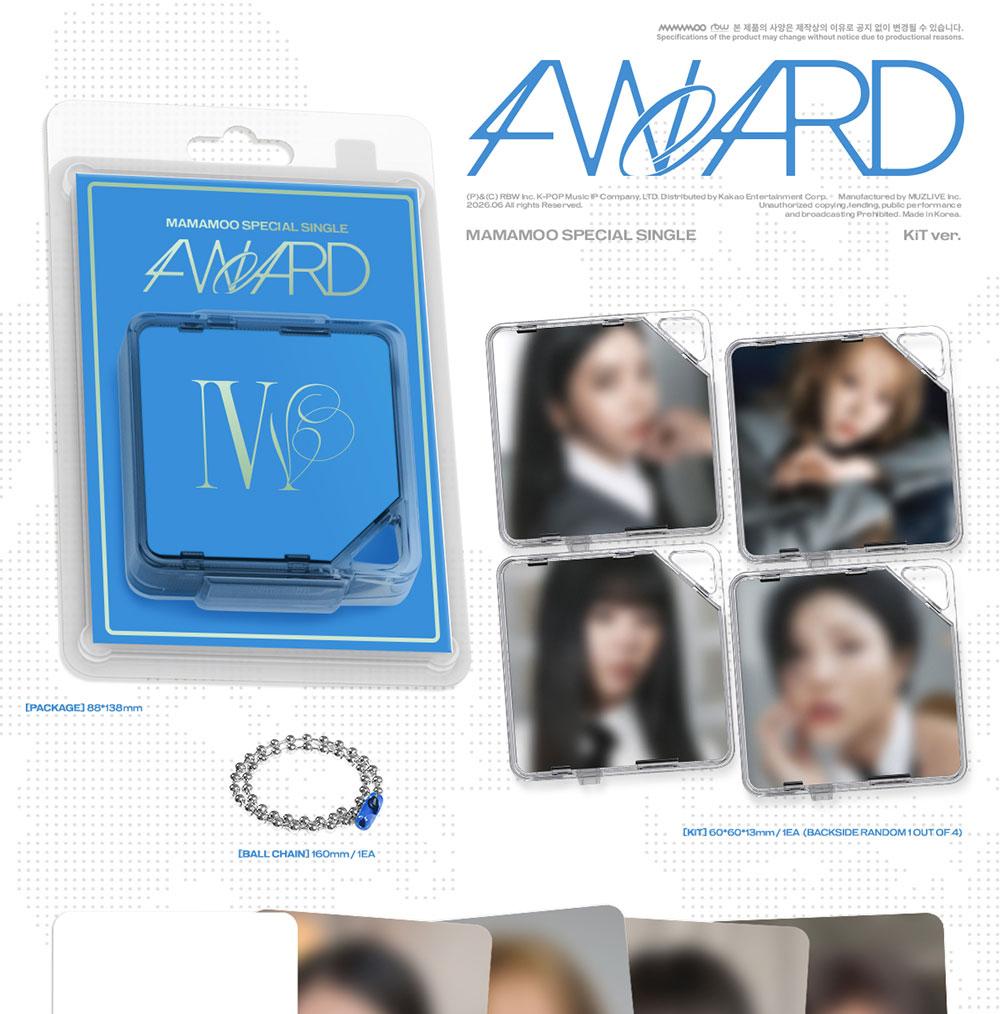 [POB] MAMAMOO [4WARD] Special Single Album (Erinnerungen / Stille / KiT / 4 Blumen ver.)