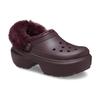Crocs Stomp Gefütterter Clog Bequeme Clogs Unisex Clogs Dunkelrot 208546-6WD
