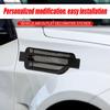 Air Vent Car Exterior 2 Pieces Bonnet Air Intake Trim Side Vent Decorative Decal Sticker For Vehicle Hood Bonnet Engine Truck