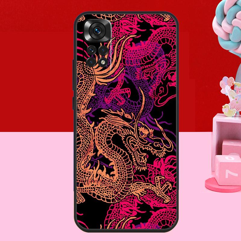 DRAGON TATTOO JAPANESE Case For Xiaomi Redmi Note 11 10 12 13 14 15 Pro Plus Redmi 15 C 14C 10C 12C 13C Soft Cover