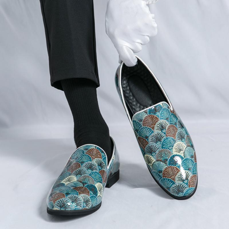 Модные лакированные туфли для мужчин — фото 3