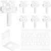 Vertical Blind Repair Carriers with Stem Repair Tabs Vertical Blinds Repair Kits White Vertical Blinds Replacement Parts