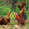 4Pcs Net Bag Chicken Vegetable Hanging Feeder Healthy Feeding Even Mesh Simple Installation Chicken Vegetable Feeder