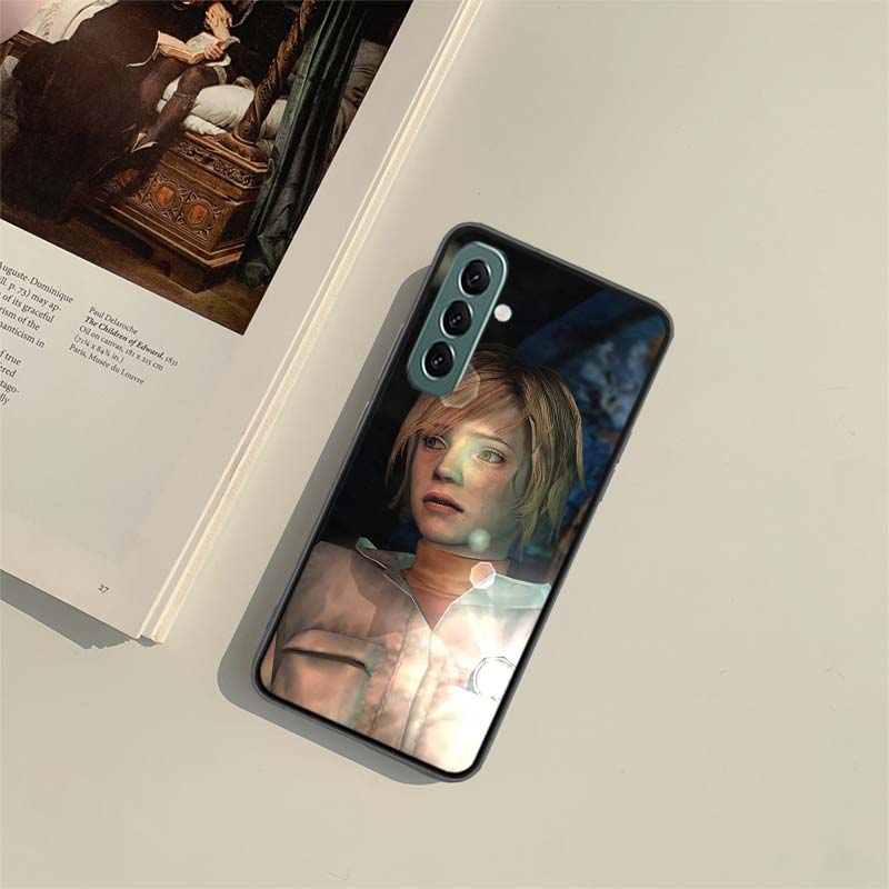 Games S-Silent Hill Phone Case for Samsung A54 A14 A24 A34 A17 A37 A57 A55 A35 A25 A15 A07 A05S A04S A12 A22 A32 A52S A72 Galaxy