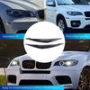 2PCS Headlight Eyebrow Cover Stickers for BMW E71 X6