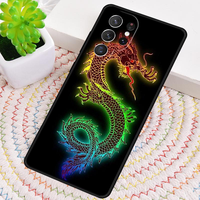 Fashion Dragon Phone Case for Samsung Galaxy note 10 pro S26 Ultra S23 S24 FE S25 S21 S22 PLUS shockproof Cove