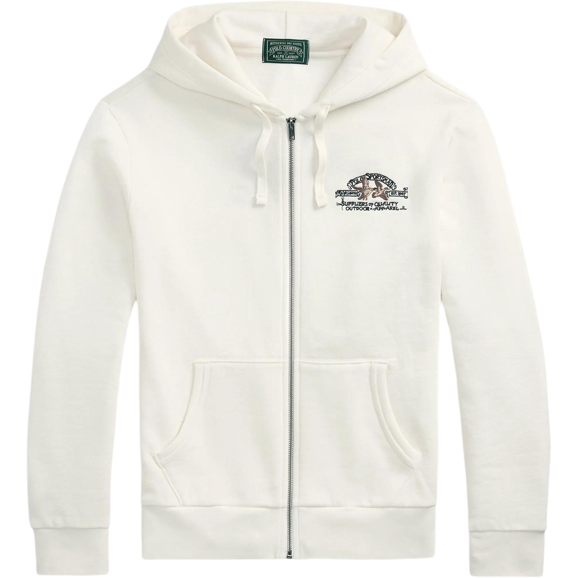 

Polo Ralph Lauren SS25 Zipper Embroidered Hoodie Men hoodies 710981140-002 M