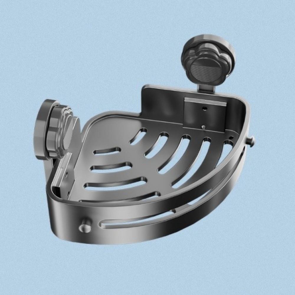 Three-story Storage Organizer Suction Cup Shampoo Rack Bathroom Shelf  Kitchen Storage