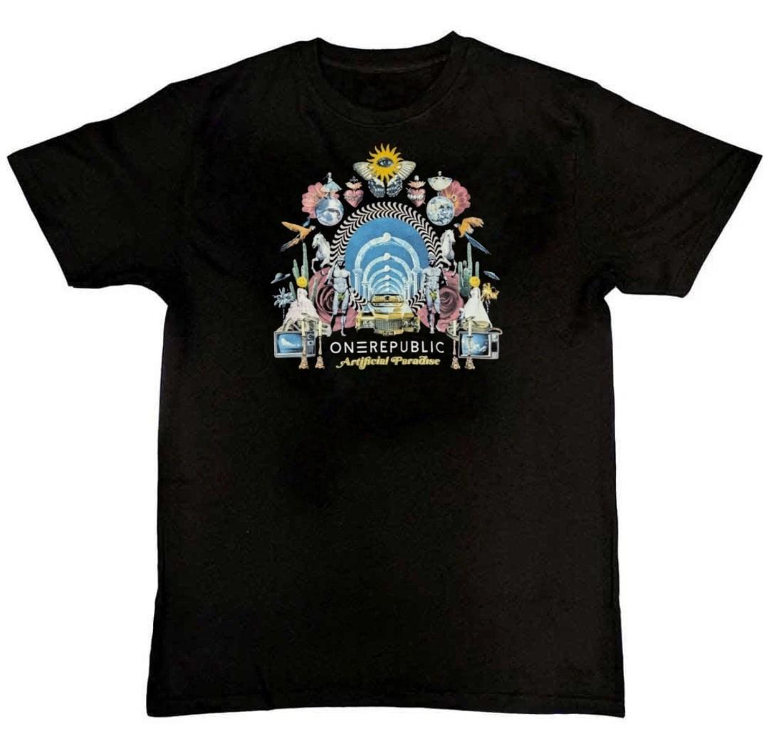 Vtg One Republic Artificial Paradise Tour 2019 Mens T-Shirt M