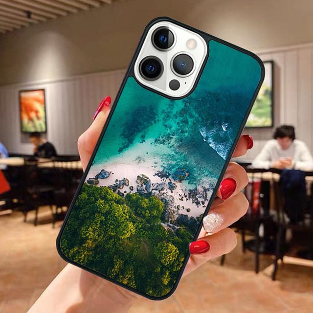 Beautiful Nature Forest Tree Phone Case For iPhone 17 Air 13 12 14 15 16  Cover For Apple Pro Max Plus Shell