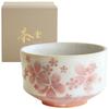 Dolce Duo Matcha Mai Sakura Mino Made In 11cm X Perfect for the Tea Bowl, Design, Ware, Japan, 7.5cm H, Approx. 420ml, Boxed, Ceremony, MW-1854