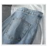 Tight-fitting Stretch High-waisted Denim Shorts for A Small Group of Skinny Spice Girls