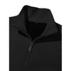 Men's Casual Loose Solid Color Outdoor Stand Up Collar Zipper Long Sleeved Texture Sports Sweatshirt