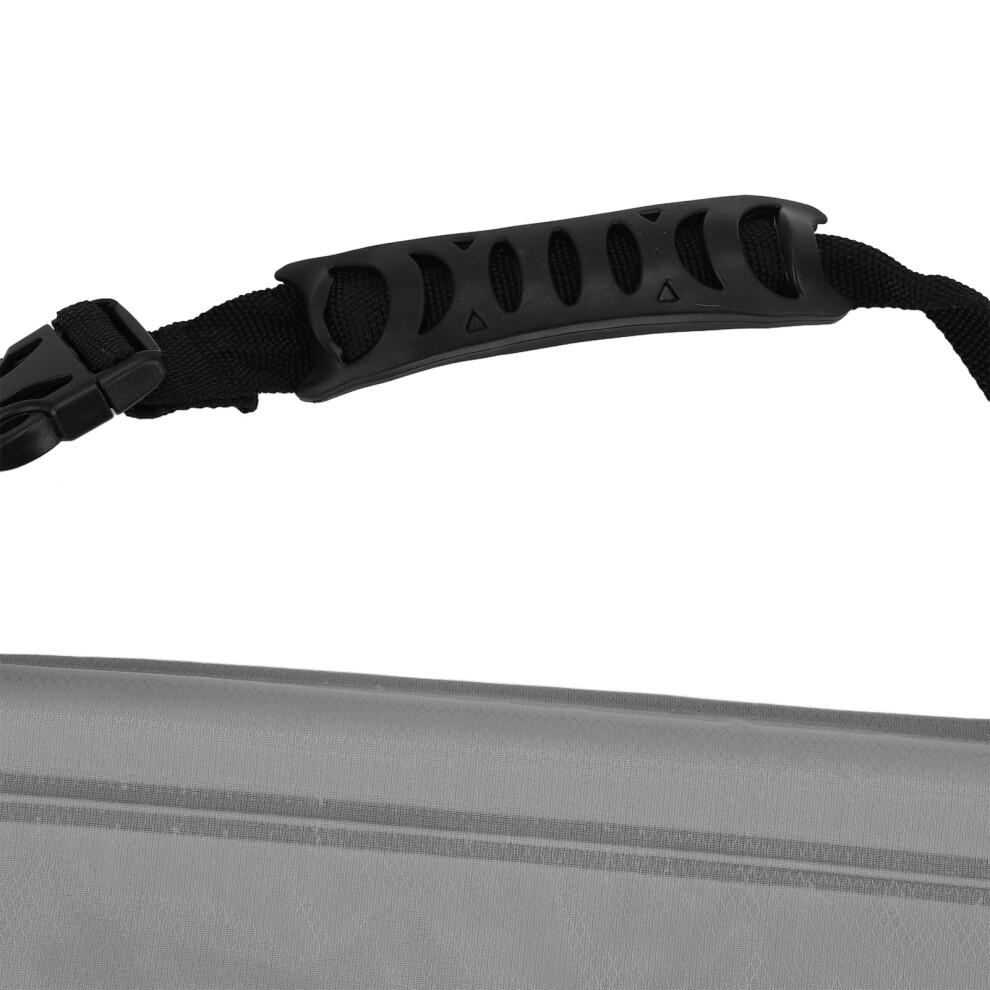 20L Solar Camping Shower Bag with Switchable Head Gray for Hiking & Beach