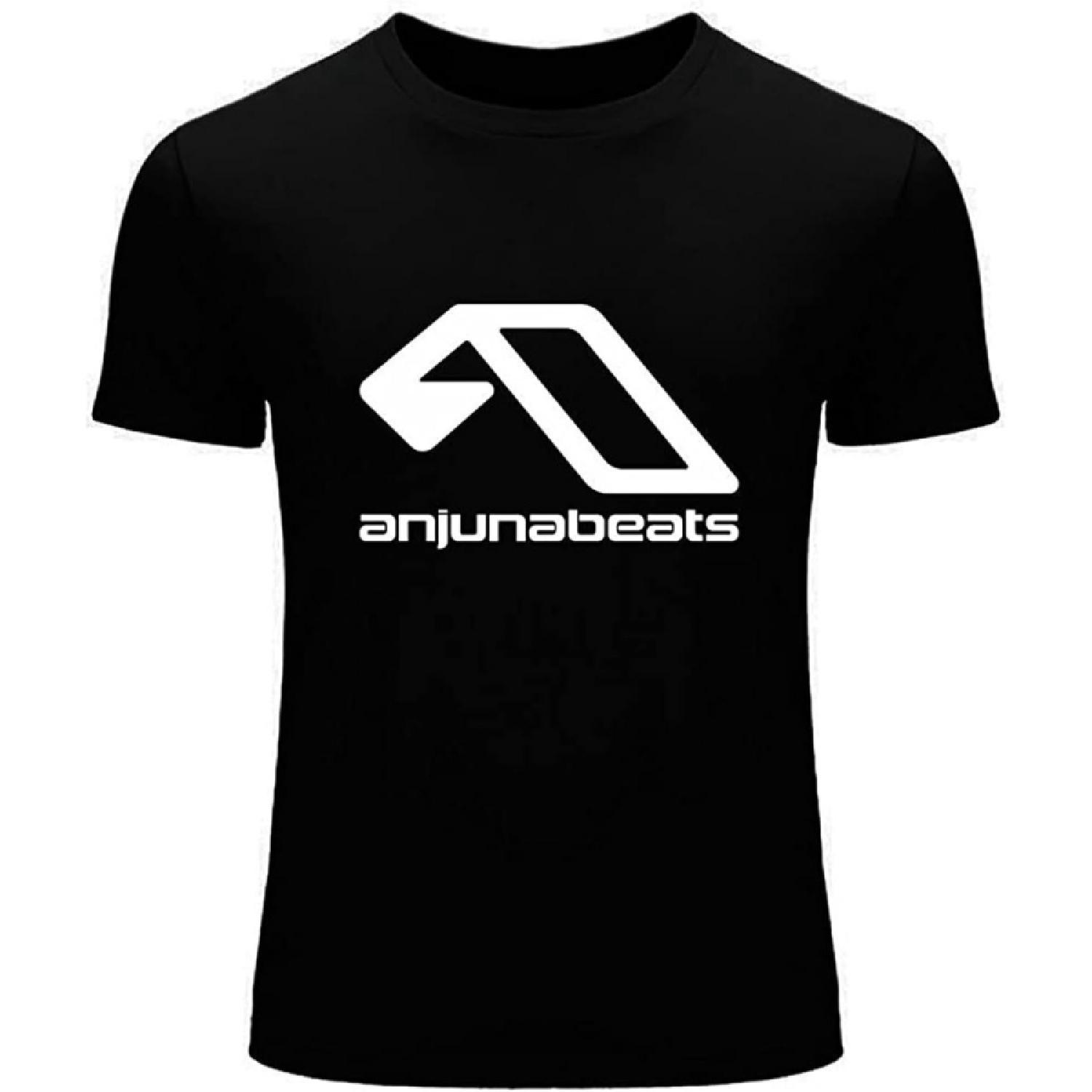 NOTEE Men s Anjunabeats Black D9Q4Fl T-Shirts Black S