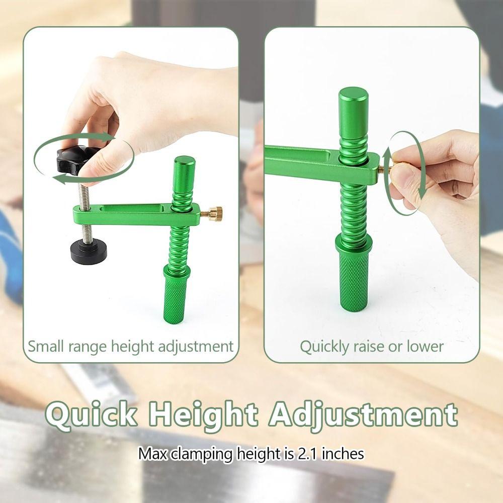 Quick Release Workbench Clamp 19/20mm Quick Acting Dog Clamp Hand Tool Bench Dog Clamp  Carpentry