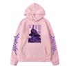 Ayanami Rei Print Loose Hooded Sweatshirt For Men And Women