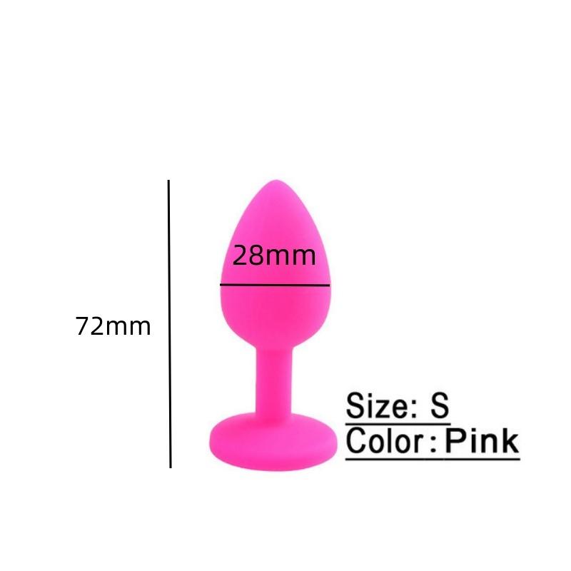 Butt Plug Silicone Anal Plug Prostate Massager Stimulator Adult Supplies Dilator Anus Beads Sex Toys For Women Man Gay Ass Tail