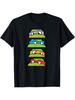 Mademark X Teenages Mutants Ninjas Turtles - Donatello, Raphael, Michelangelo, And Leonardo T-Shirt