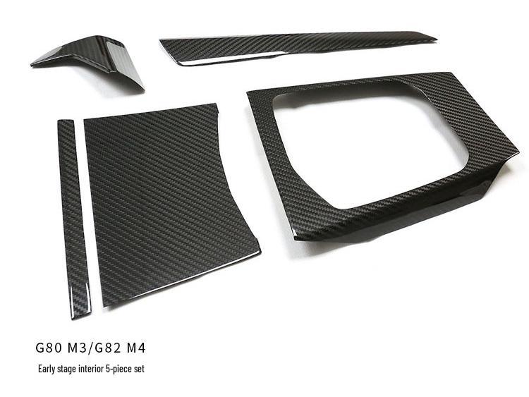 BMW M2/M3/M4 G80/G82/G87 Dry Carbon Fiber Interior Central Control Decoration Sticker
