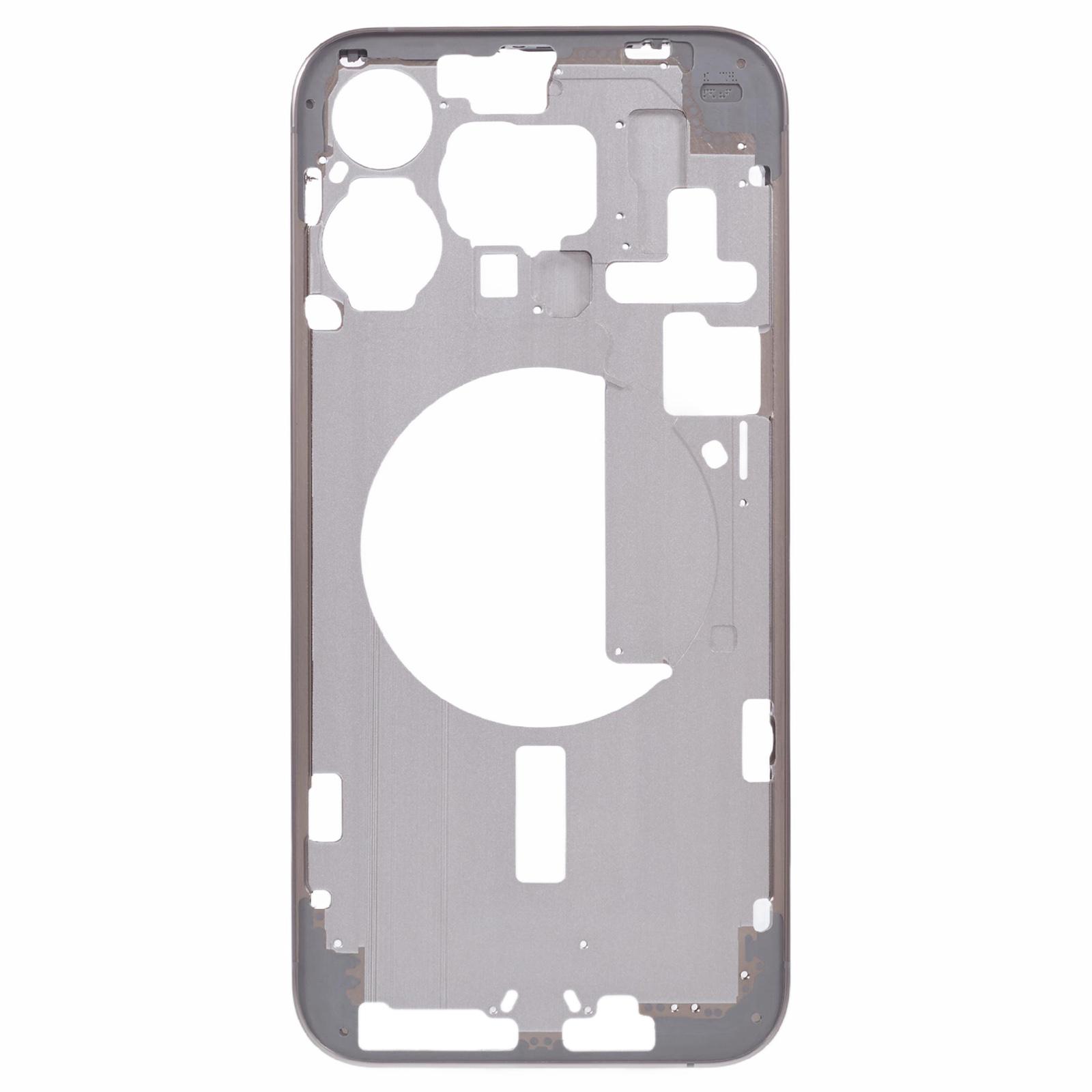 

For iPhone 15 Pro Max Middle Plate Frame Repair Part,EU Version (Without Logo) White