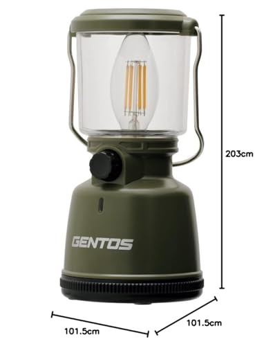 GENTOS Светодиодный фонарь, питание от батареек типа АА, 400 люмен, плавная регулировка яркости, Explorer EX-400F, кемпинг, уличное освещение, освещение, предотвращение стихийных бедствий