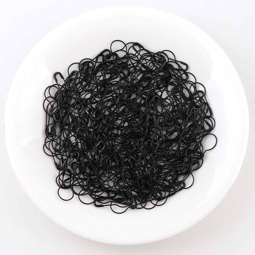 

100/1000pcs metal needle crochet hook accessories pumpkin safety needle lock knitting mark label clip lock buckle sewing tool 100pcs