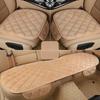 Car Seat Covers Warm Seats Cushion Protector Plush Seat Cover Autumn Winter Universal for Sedan Hatchback SUV Seat Mats three-piece set