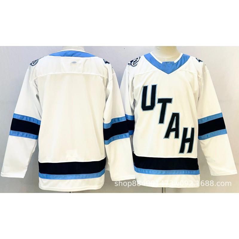Vintage Utah Hockey Jersey 9 Embroidered Ice Practice Shirt Mens Cotton Blend Retro Team Uniform