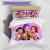 Set di biancheria da letto Kpop Hunter7 da 3 pezzi, set copripiumino include copripiumino e federe, decorazione perfetta per la camera da letto per tutte le stagioni e regalo