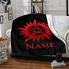 Warner (15) Personalized Name Blanket Throw Personalized Blanket Soft Warm Cozy Versatile for Office Living Room Bedding Chair Four Seasons Universal