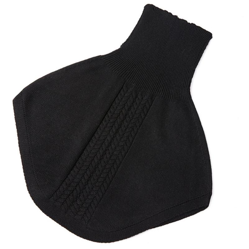 Scarf Shawl For Women Winter False Collar Scarfs for Women Neck Wrap Men Women Turtleneck Collar Scarf Knitted Elastic