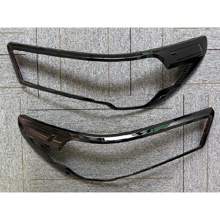 ABS Headlight Cover Car Accessories For Toyota Hilux 2021 2022 2023 4x4 Head Light Exterior Parts Double Cabin YCSUNZ