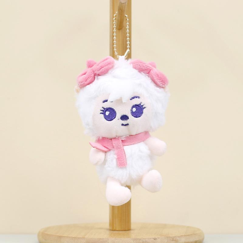 Sweet Soft And Plush Sheep Keychain Charming Lamb Doll For Accessories Girls