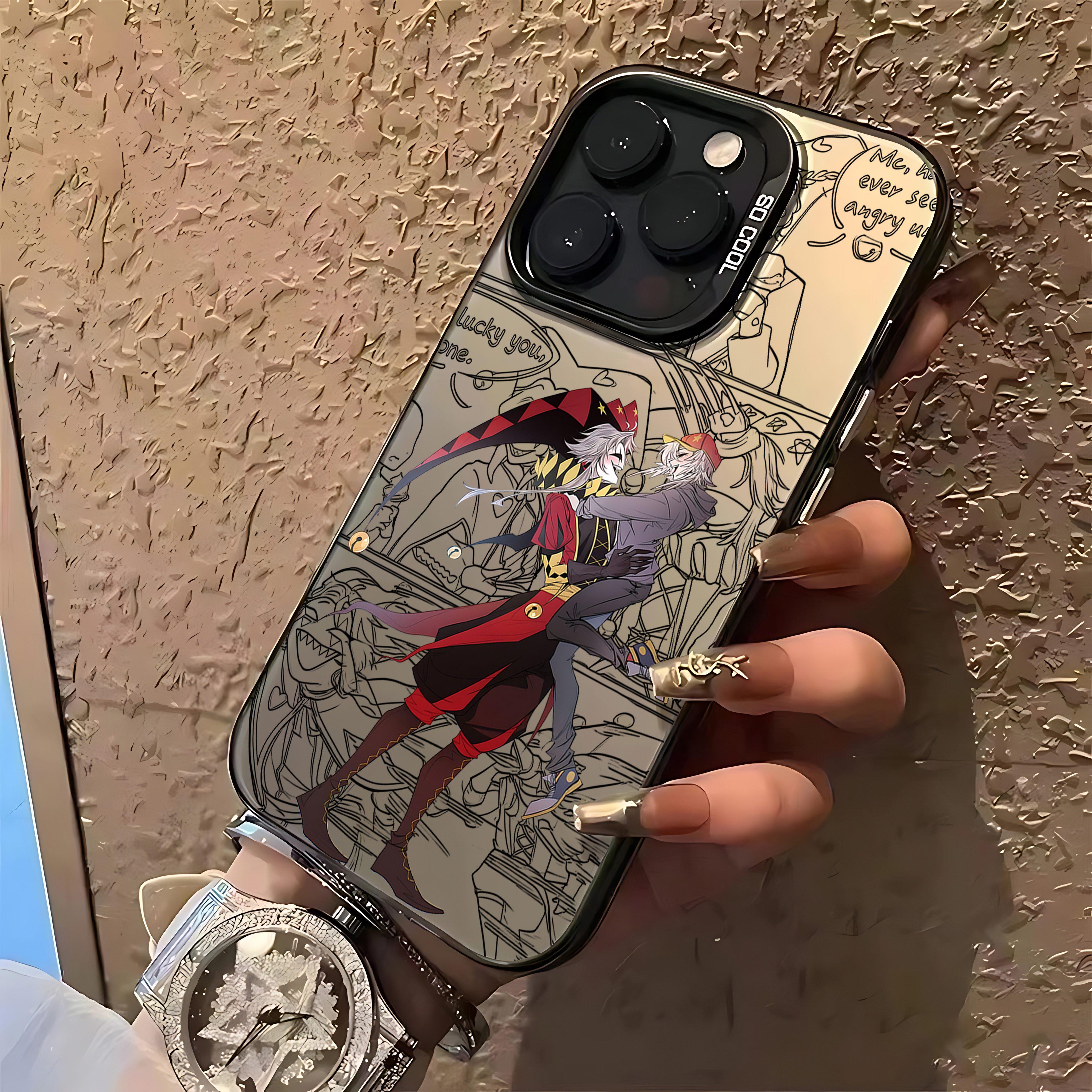 

Чехол для телефона Game The Freaks C-Circus Для iPhone 17 16e 16 15 14 13 12 11 mini Pro Max X XR XSMAX Air Plus Противоударный Матовый Чехол iPhone 16