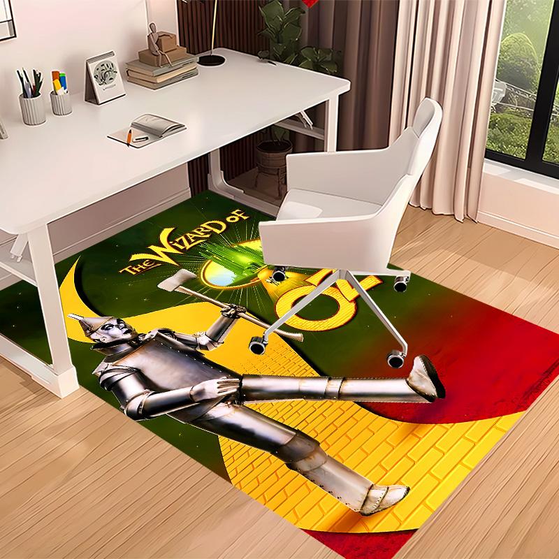 The Wizard of Oz Printed Absorbent Washable Carpet, Non-Slip Bathroom Mats, Kitchen Rugs, Yoga Mat,Living Room Entrance, Camping Picnic Rugs