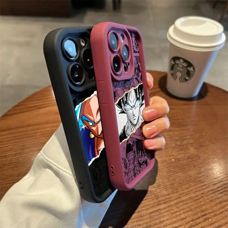 DBZ Manga Dragons Balls Phone Case For Samsung S26 S25 S24 S23 S21 S20 Ultra For Galaxy S25 S24 FE S26 Plus Funda Silicone Cover