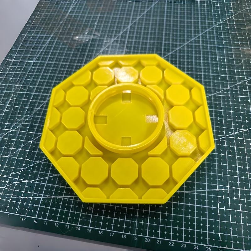 Plastic Safe Bee Feeder with Resting Place - Bee-Friendly Watering Station Fits Mason Jars for Garden & Patio Bees & Butterflies